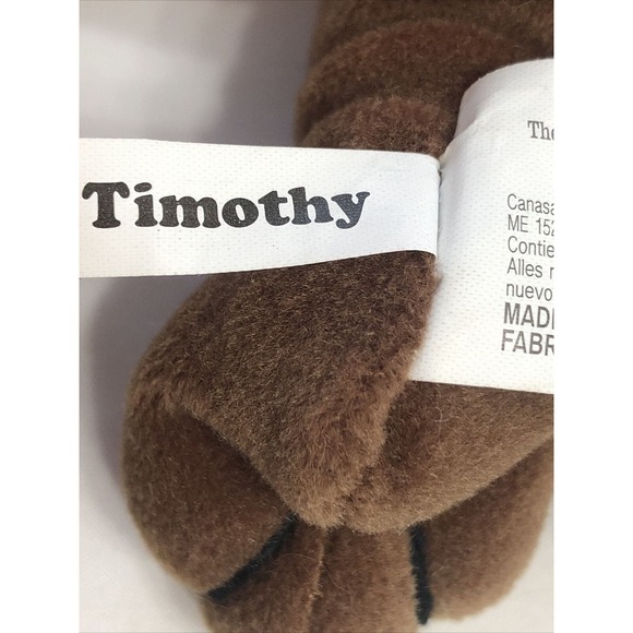 TIMOTHY PLUSH STUFFED WALT DISNEY STORE EXCLUSIVE 8" BEAN BAG Kids Stuffed TOY - Picture 3 of 8